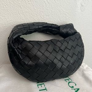 Bottega Veneta Black Mini Jodie Purse